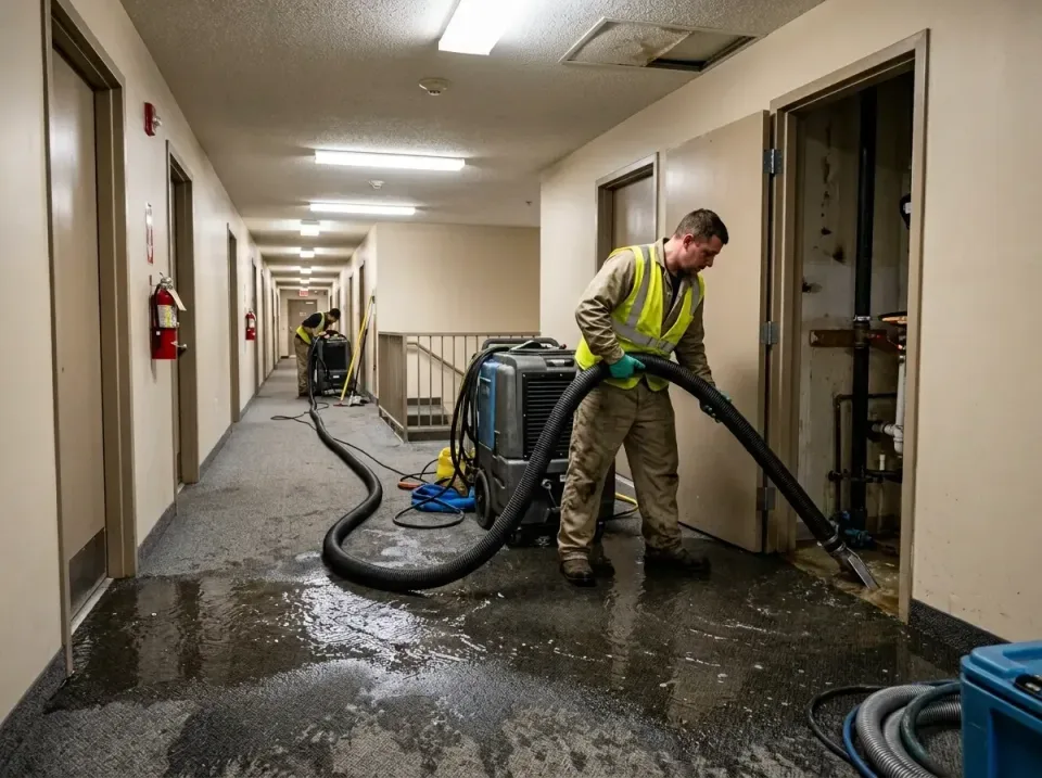 multi-unit-apartment-hallway-f-005 — frequently asked questions, Emergency Burst Pipe Water Extraction & Removal in Hermann,…